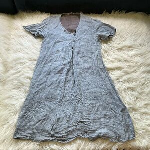 Flax Boho Linen Dress